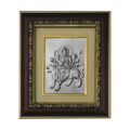 Durga Mata Photo Frames | Durga Mata Silver Plated Frame for Home Temple | God's & Goddesses Photoframes | Spiritual & Religious Frame