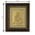 Hanuman Ji Photo Frames | Hanuman Ji Gold Plated Frame for Home Temple | God's & Goddesses Photoframes | Spiritual & Religious Frame