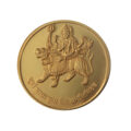 Durga Mata Gold Plated Coins (Set of 7 Coins) | Durga Mata Coins | Religious Coins