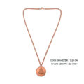 Khatu Shyam Ji Copper Pendant, Khatu Shyam Pre-energize Copper Locket