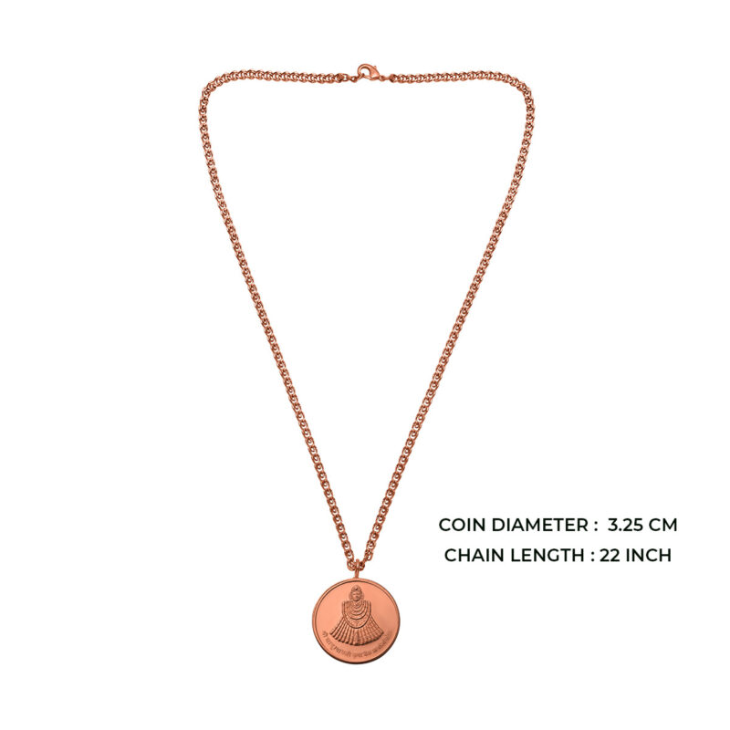 Khatu Shyam Ji Copper Pendant, Khatu Shyam Pre-energize Copper Locket