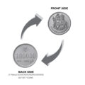 Shiv Parvati Silver Plated Coins (Set of 7 Coins) | Shiv Parvati Ji Coins | Religious Coins