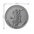 Shri Nath Ji Silver Plated Coins (Set of 7 Coins) | Shri Nath Ji Coins | Religious Coins