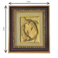Two Fishes in Water Gold Plated Photo Frame | Good Omen | Subh Sakun | Shakun Sastra | Two Fishes in Water