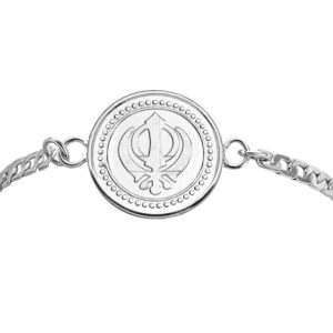 Ek Onkar Silver Rakhi