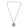 Pray Everyday Durga Mata Pendant, Pre-energize Silver Pendant for Ladies and Children