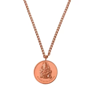 Ganesh Ji Copper Pendant for Children