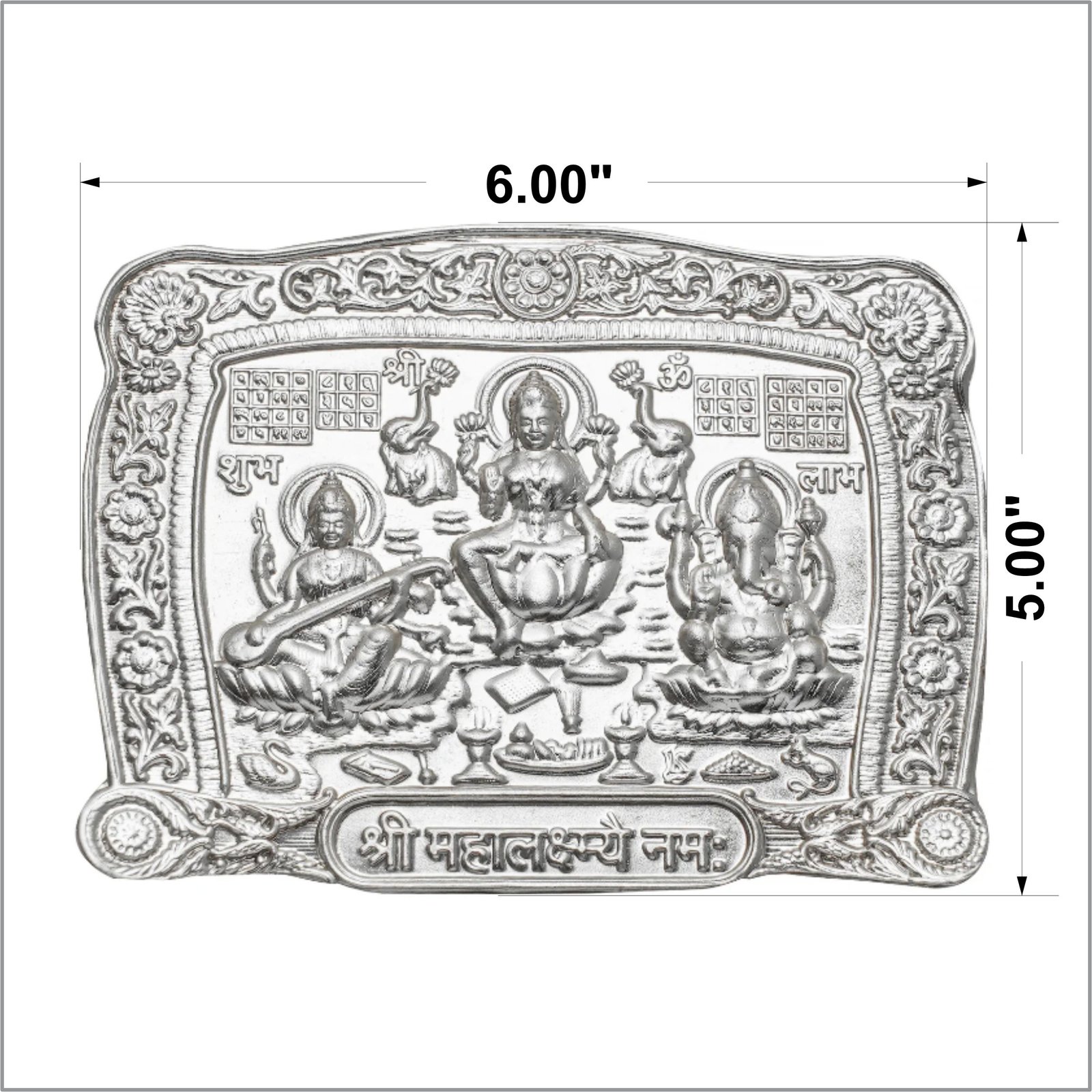 Laxmi Ji Silver Pana