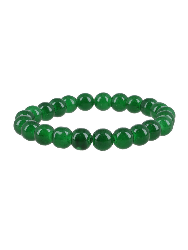 Agate Bracelet (Green Stone) (Pack of 2)