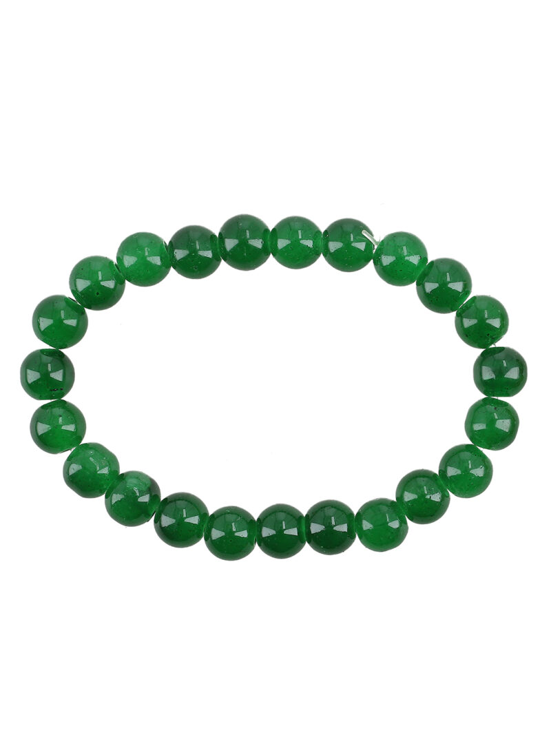 Agate Bracelet (Green Stone) (Pack of 2)