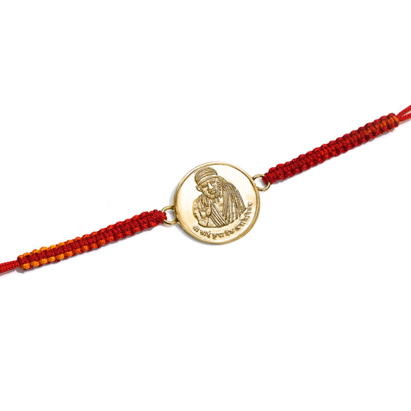 "Sai Baba Rakhi" (3 - Gold Plated)