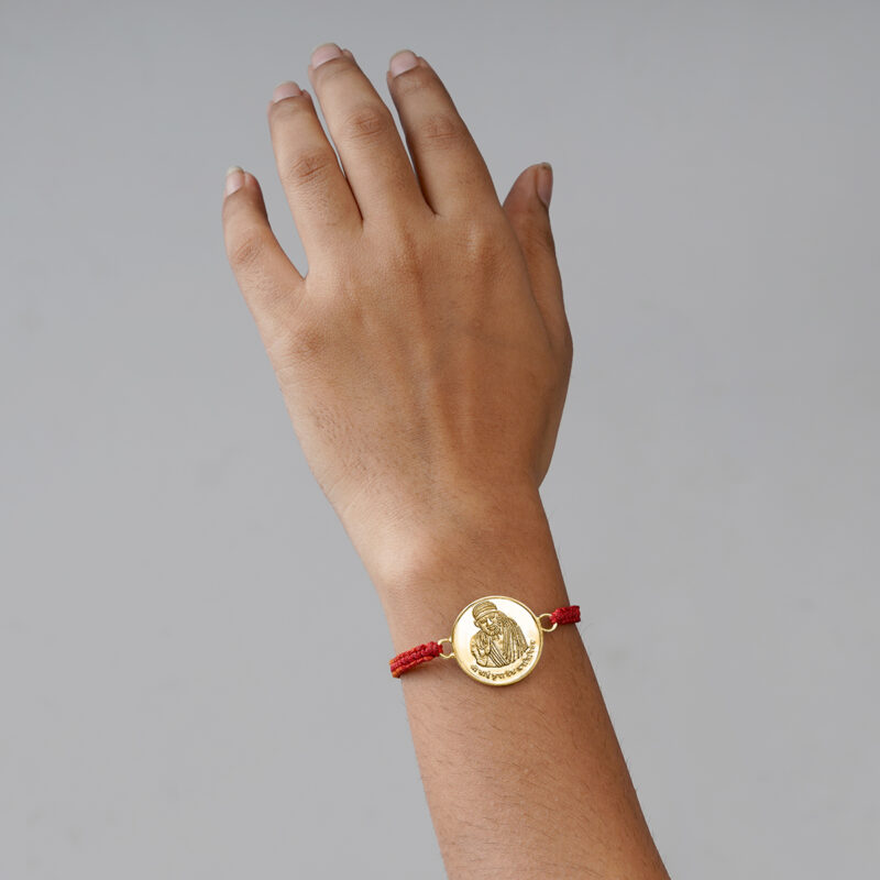 "Sai Baba Rakhi" (3 - Gold Plated)