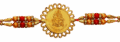 Ganesh Ji (Golden Plated) Religious Rakhi
