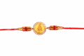 Ganesh Ji (Golden Plated) Religious Rakhi