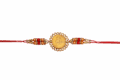 Hanuman Ji (Golden Plated) Religious Rakhi