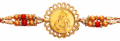 Ladoo Gopal Ji (Golden Plated) Religious Rakhi