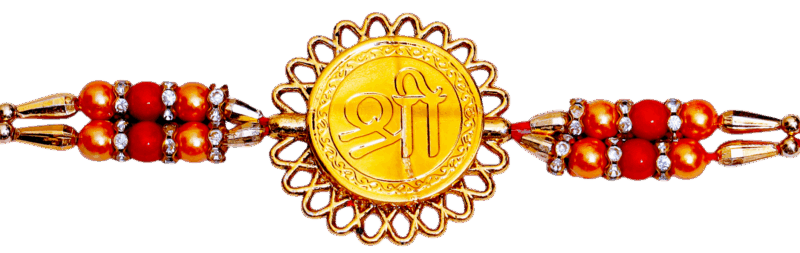 Shree Rakhi (Golden Plated)