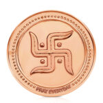 Swastik Copper Coin – Pray Everyday