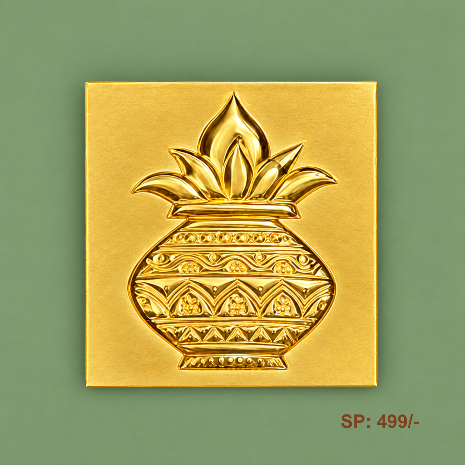 Gold Plated Diwali Puja Package – Lakshmi Ganesh, Shree Yantra, Kuber Yantra & Auspicious Puja Set